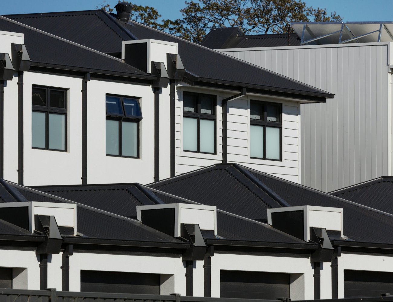 Modern Australian homes in a new residential development