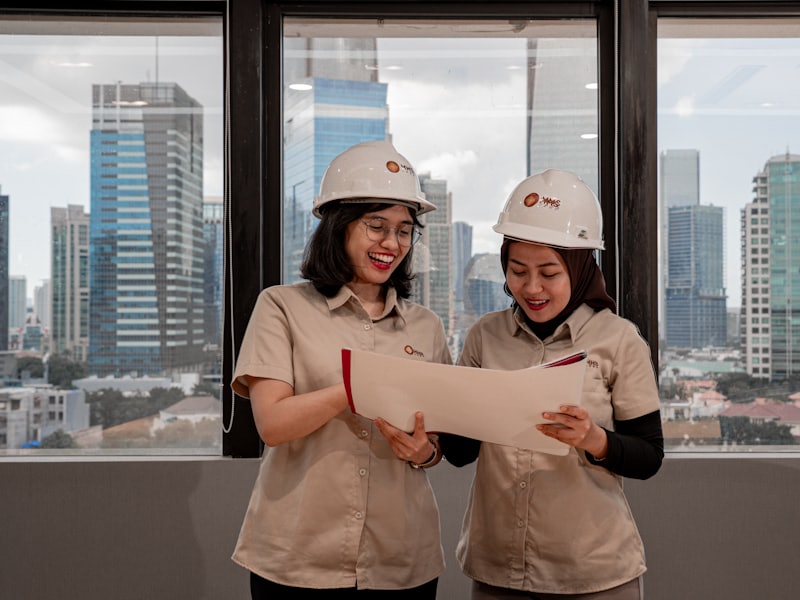 Developers reviewing and approving project progress