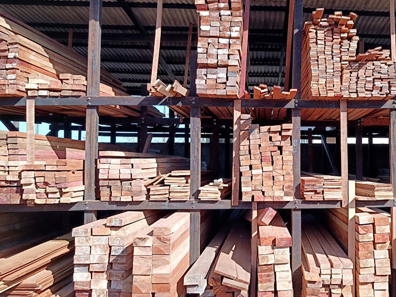 Construction materials being delivered to an Australian residential building site