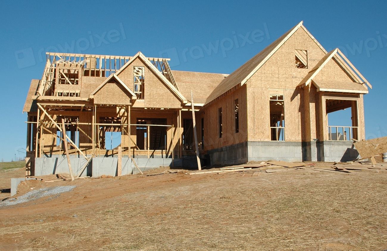Timber frame of a partially completed Australian home, representing work in progress against staged project payments